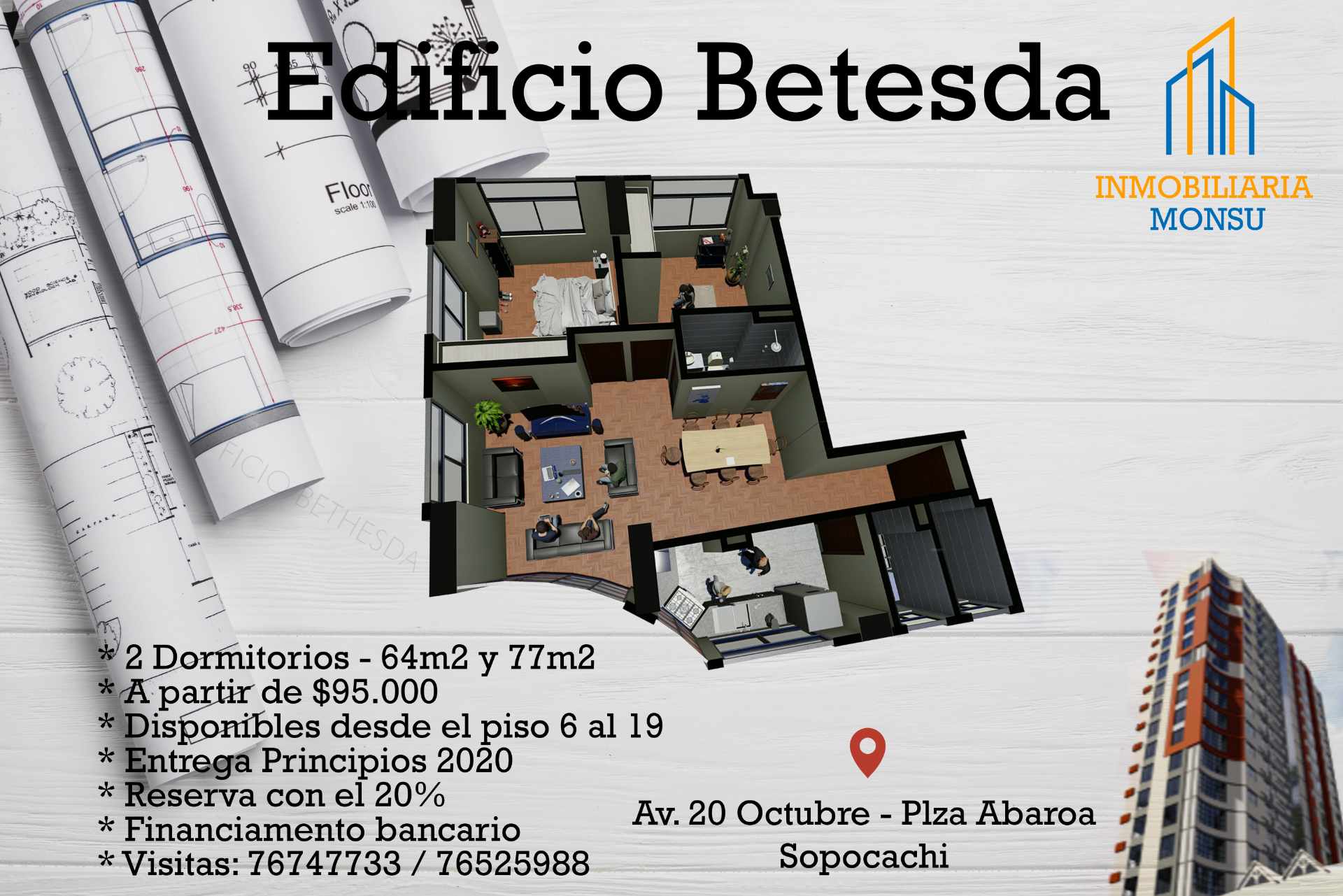 En Venta a $us 68,000 Foto 3