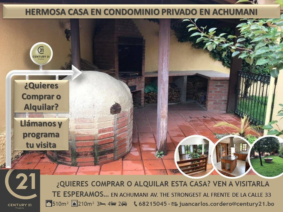 Casa en Achumani en La Paz 3 dormitorios 5 baños 2 parqueos Foto 14