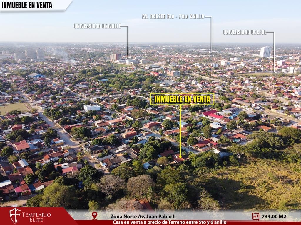 Terreno en VentaAv Juan Pablo || 5to y 6to anillo     Foto 8