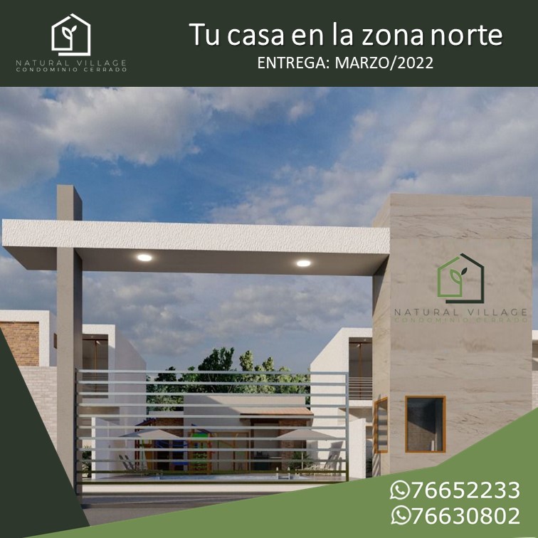 Casa Casas 3 Dormitorios Condominio Natural Village (Av. Banzer y Km 8.5 entrando 6 km por Mainter) Foto 7