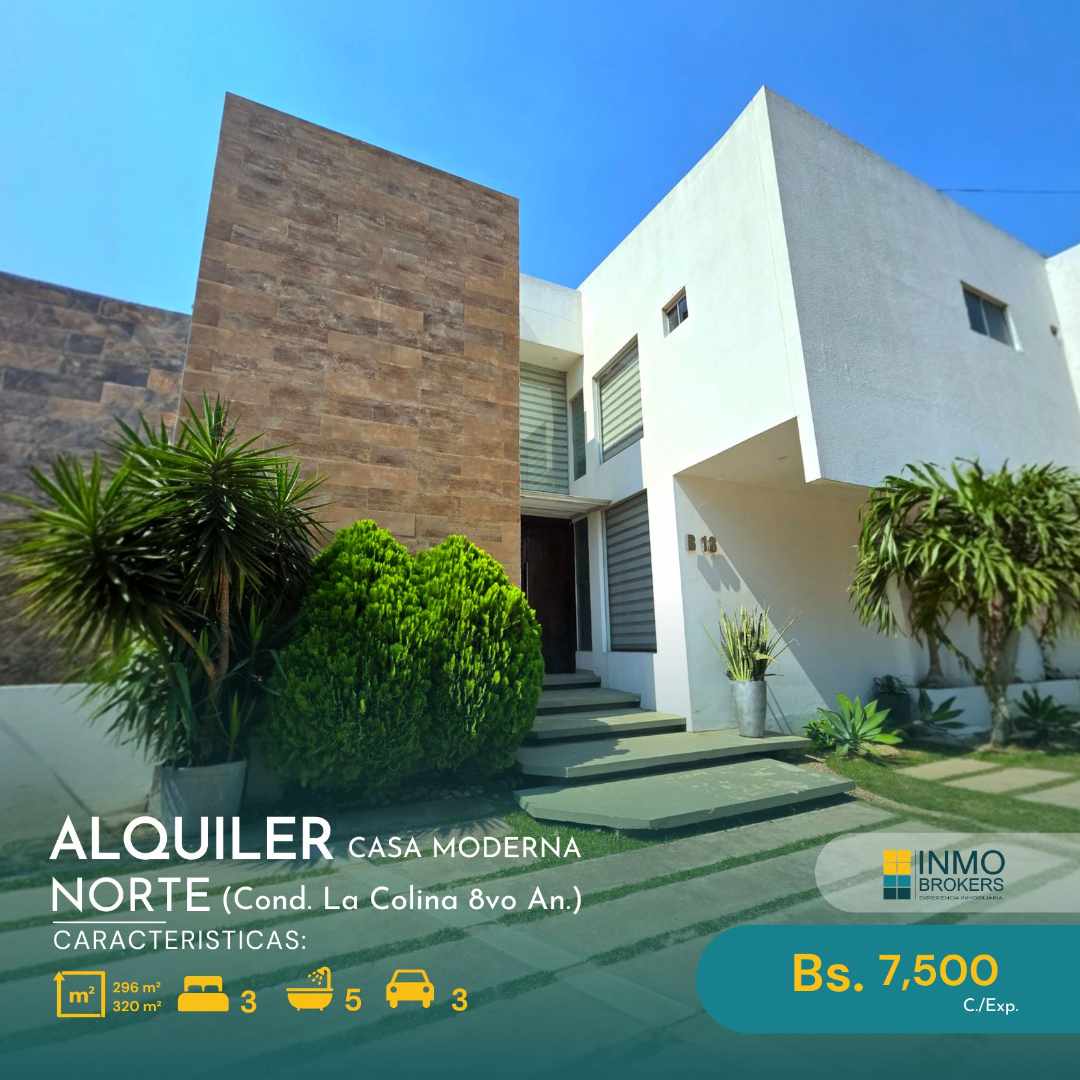 En Alquiler a Bs 7,500 Foto 1