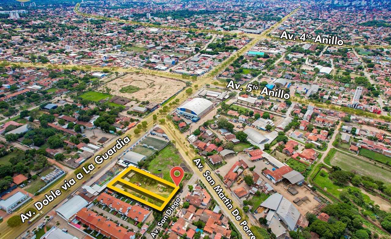 Terreno en Entre 5to y 6to anillo Sur en Santa Cruz de la Sierra    Foto 3