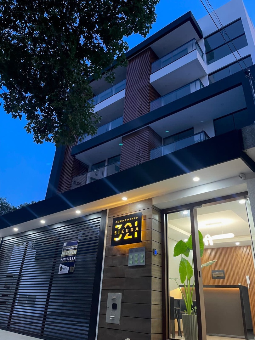 Departamento en Entre 2do y 3er anillo Norte en Santa Cruz de la Sierra 1 dormitorios 2 baños  Foto 17