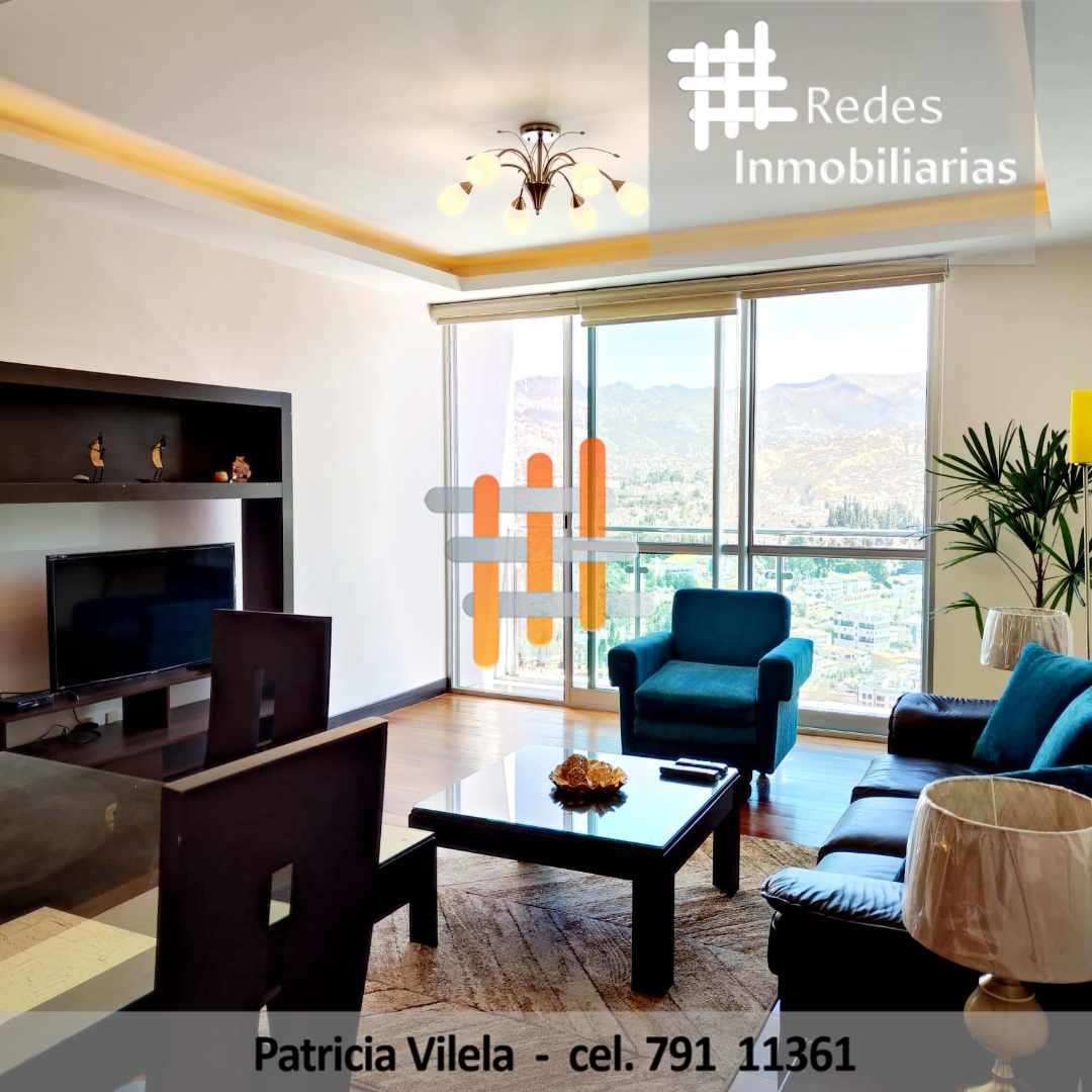 Departamento en AlquilerAMOBLADO Y EQUIPADO, EN ALQUILER DEPARTAMENTO DE 2 DORMITORIOS EN CALACOTO 2 dormitorios 3 baños 1 parqueos Foto 2