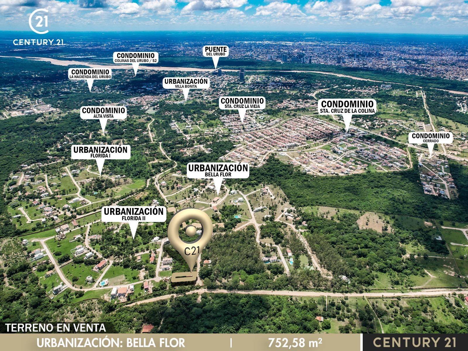 Terreno en VentaBELLA FLOR - URUBO A 7MIN DEL PUENTE MARIO FOIANINI Foto 1