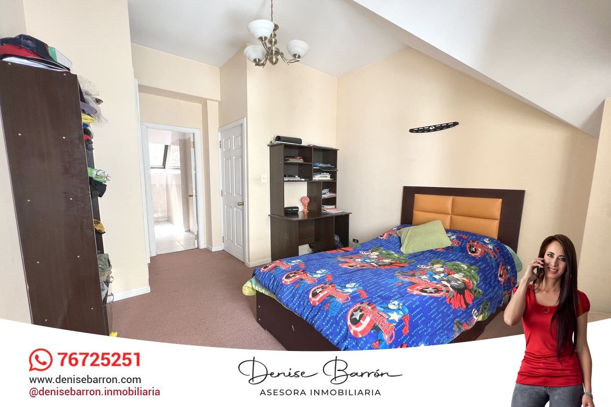 Departamento en VentaSOPOCACHI, PENTHOUSE 4D TRIPLEX A PRECIO DE REMATE!! 4 dormitorios 5 baños 2 parqueos Foto 15