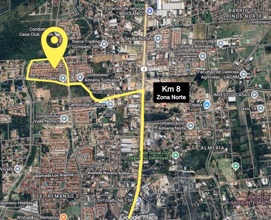 Terreno Condominio Versalles, zona norte km 8 entrando por Mainter.  Foto 2