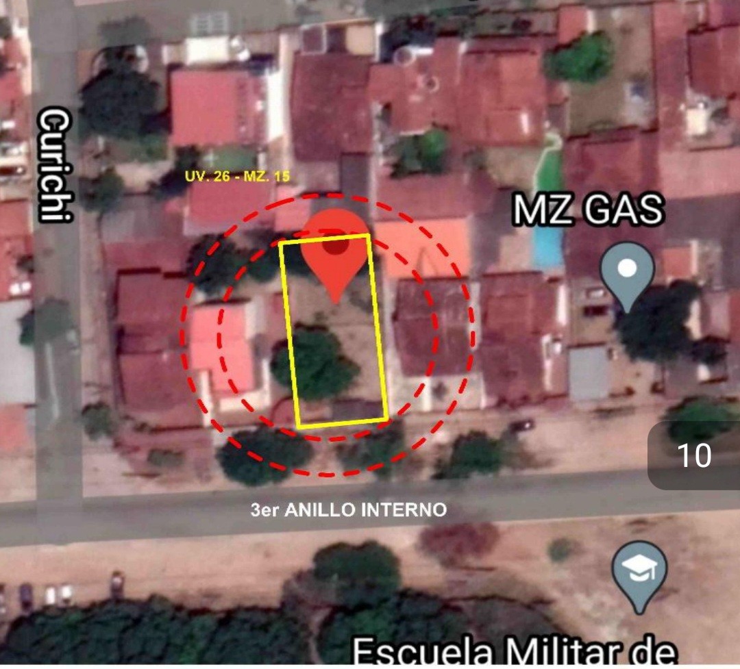 Terreno en Venta3er anillo interno, barrio Aeronáutico frente a la EMI    Foto 3