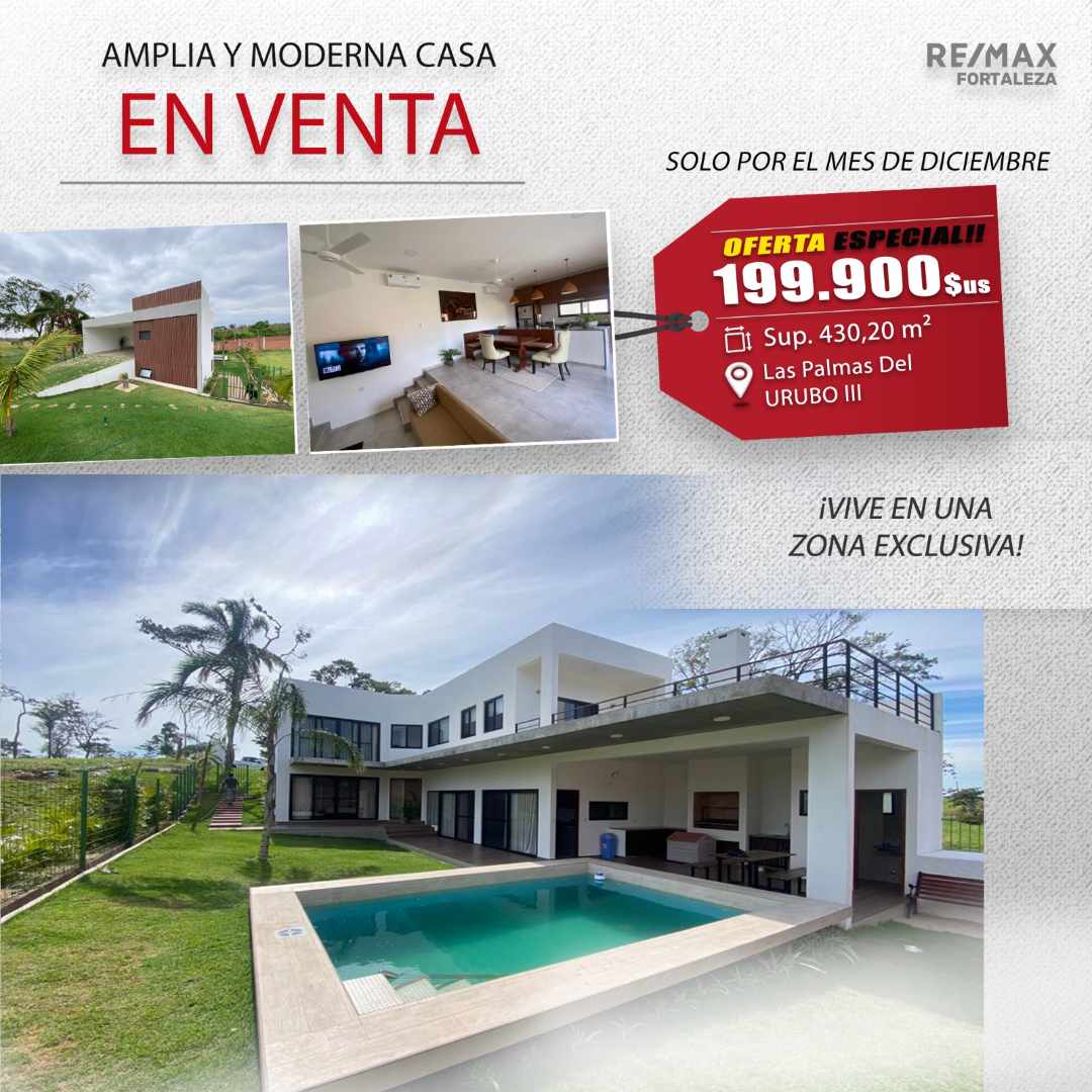 Casa en VentaCasa en venta  3 dormitorios 6 baños 4 parqueos Foto 1