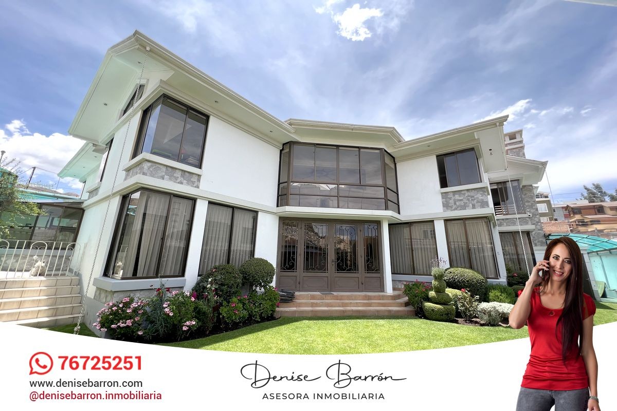 Casa en VentaACHUAMANI JARDINES DEL SUR 4 dormitorios 5 baños 4 parqueos Foto 1