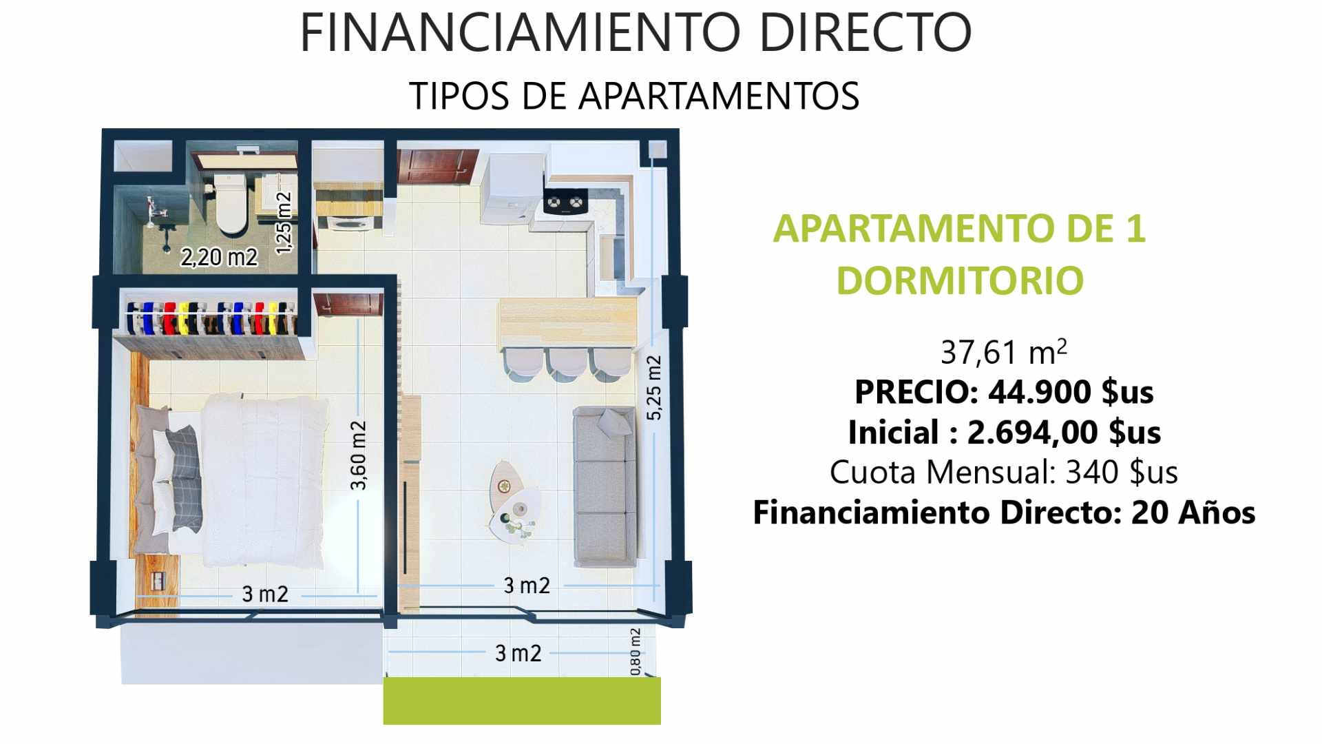 Departamento en VentaBERCHATTI NORTE II 3 dormitorios 2 baños  Foto 11