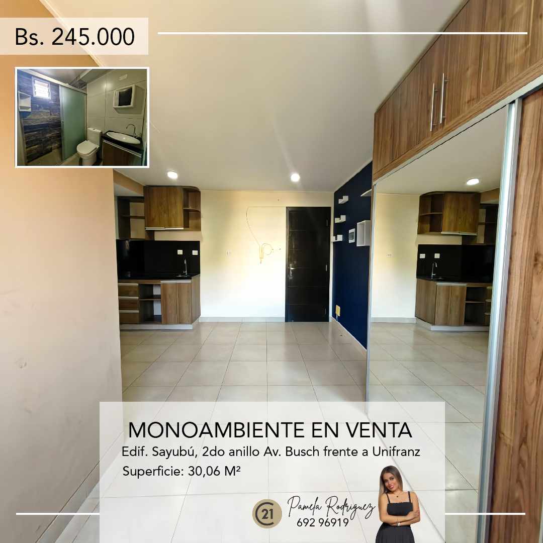 Departamento en Venta2DO ANILLO BUSCH FRENTE UNIFRANZ EDIFICIO SAYUBU Foto 1
