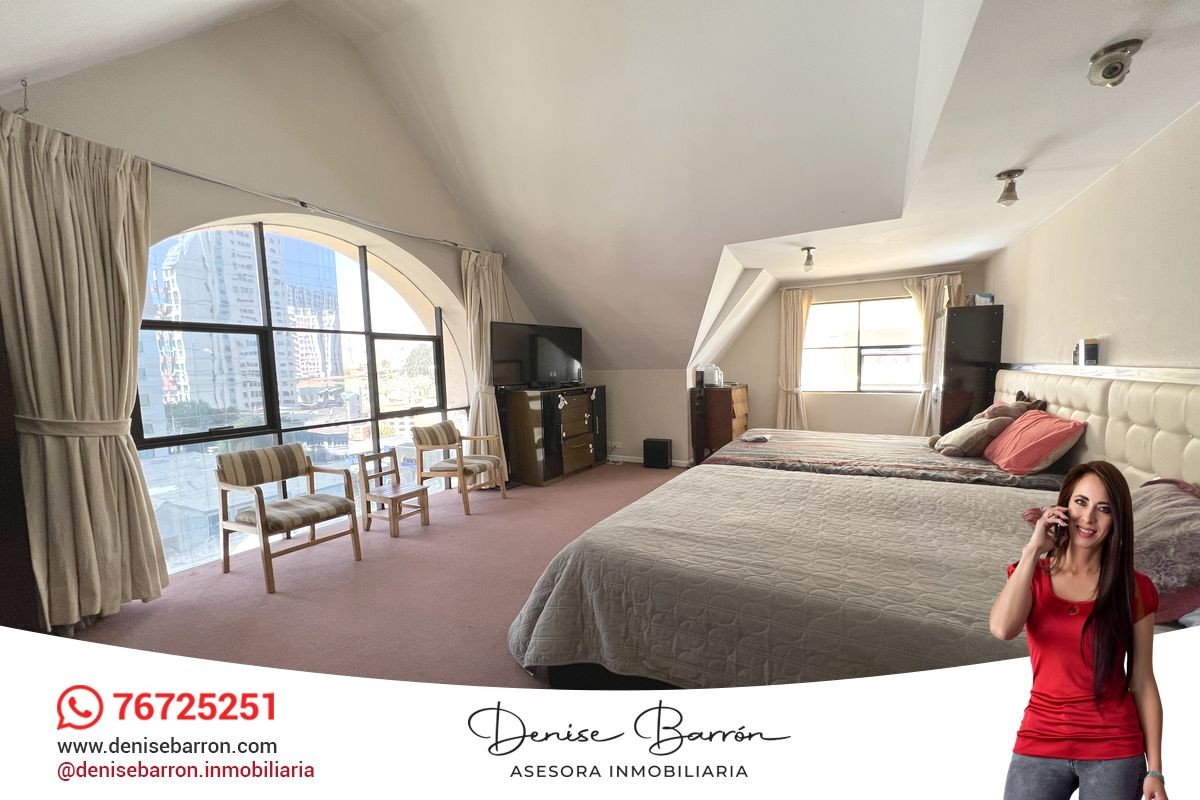 Departamento en VentaSOPOCACHI, PENTHOUSE 4D TRIPLEX A PRECIO DE REMATE!! 4 dormitorios 5 baños 2 parqueos Foto 12