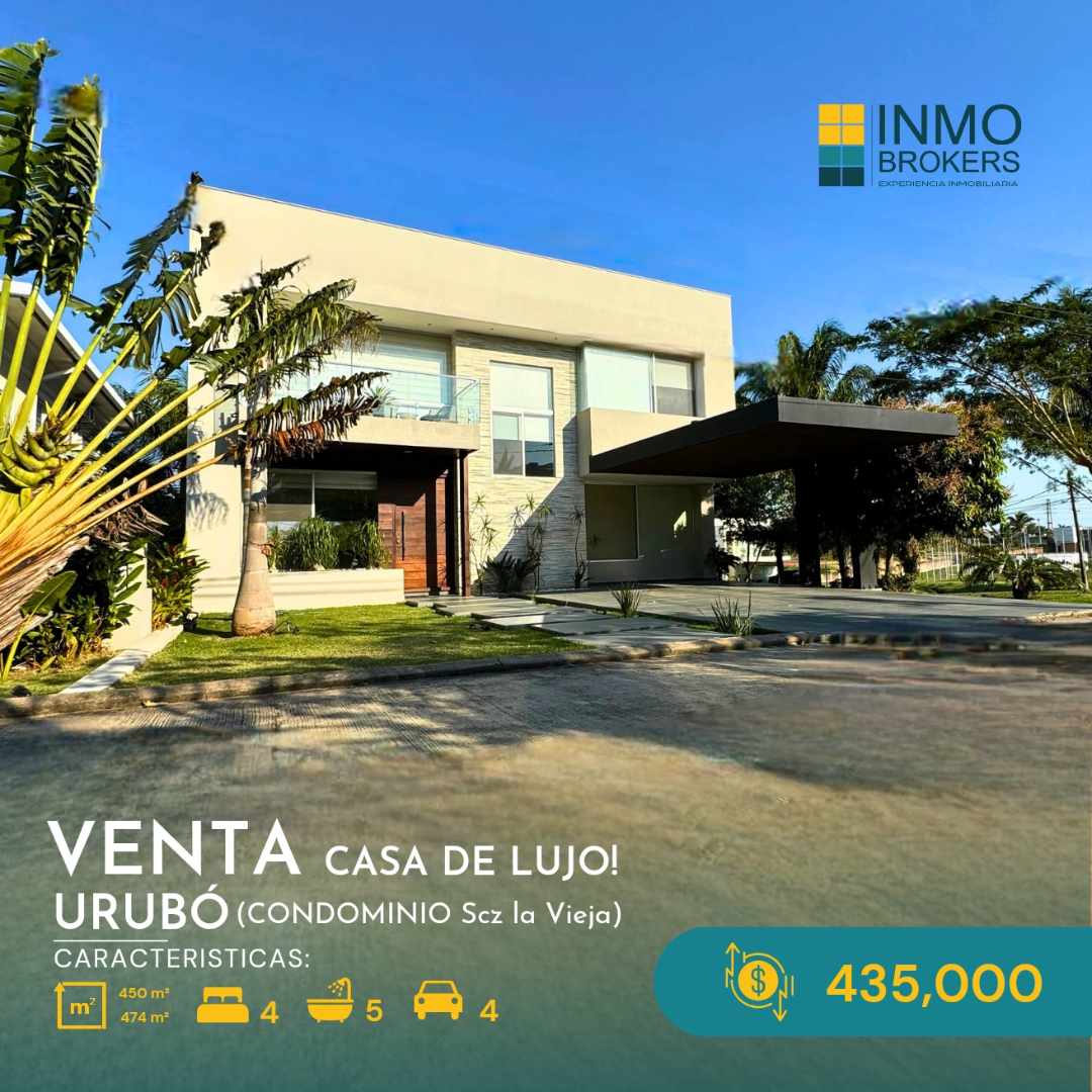 Casa en VentaUrubó 
Condominio Santa Cruz La Vieja 
 Foto 1