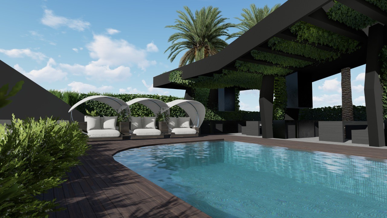 Departamento en VentaEdificio Habita, Avenida Beni entre 5to y 6to Anillo 1 dormitorios 1 baños  Foto 4