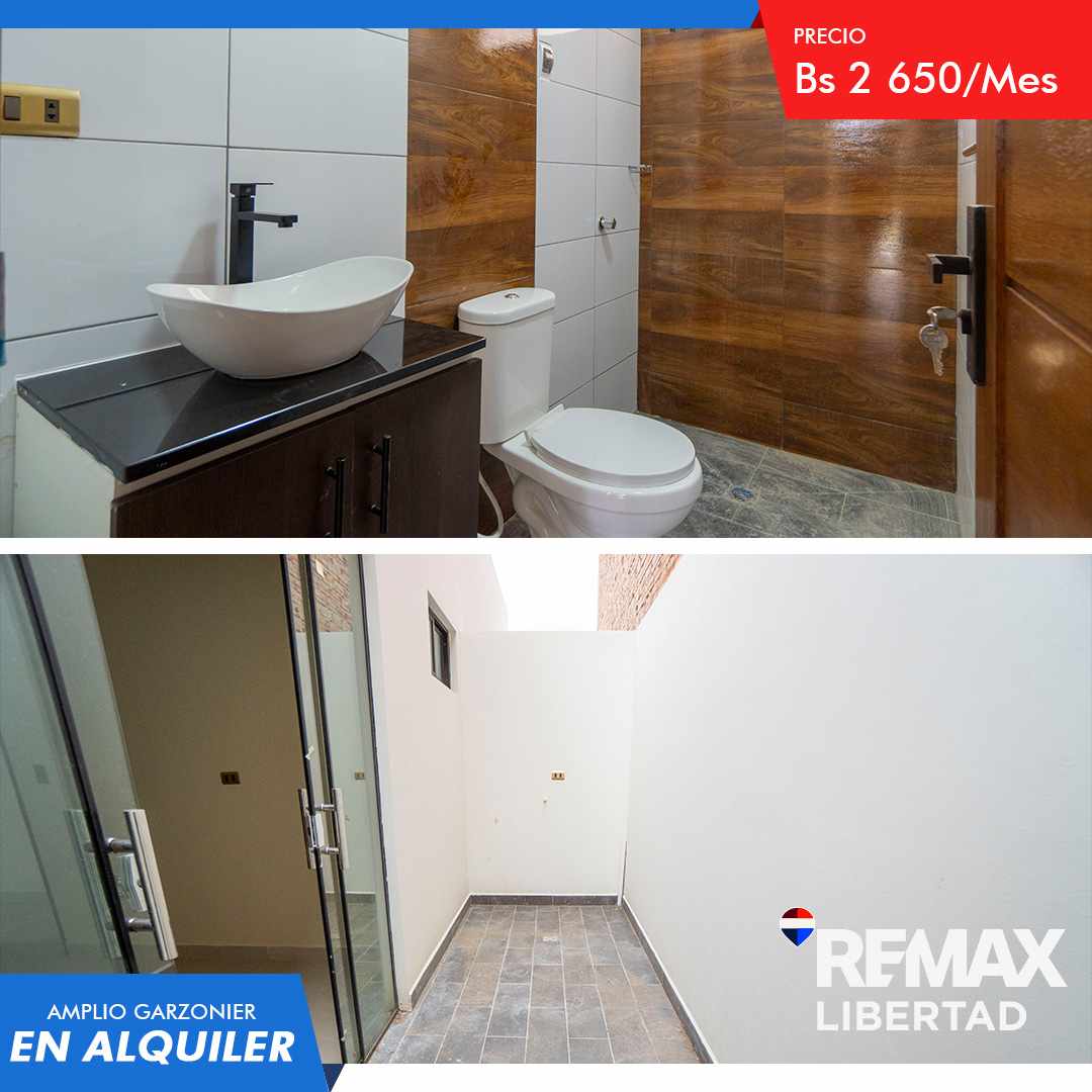Departamento en AlquilerC. ISMAEL CESPEDES entre c. CHIMANE y c. LUIS MONTANO 1 dormitorios 1 baños 1 parqueos Foto 3