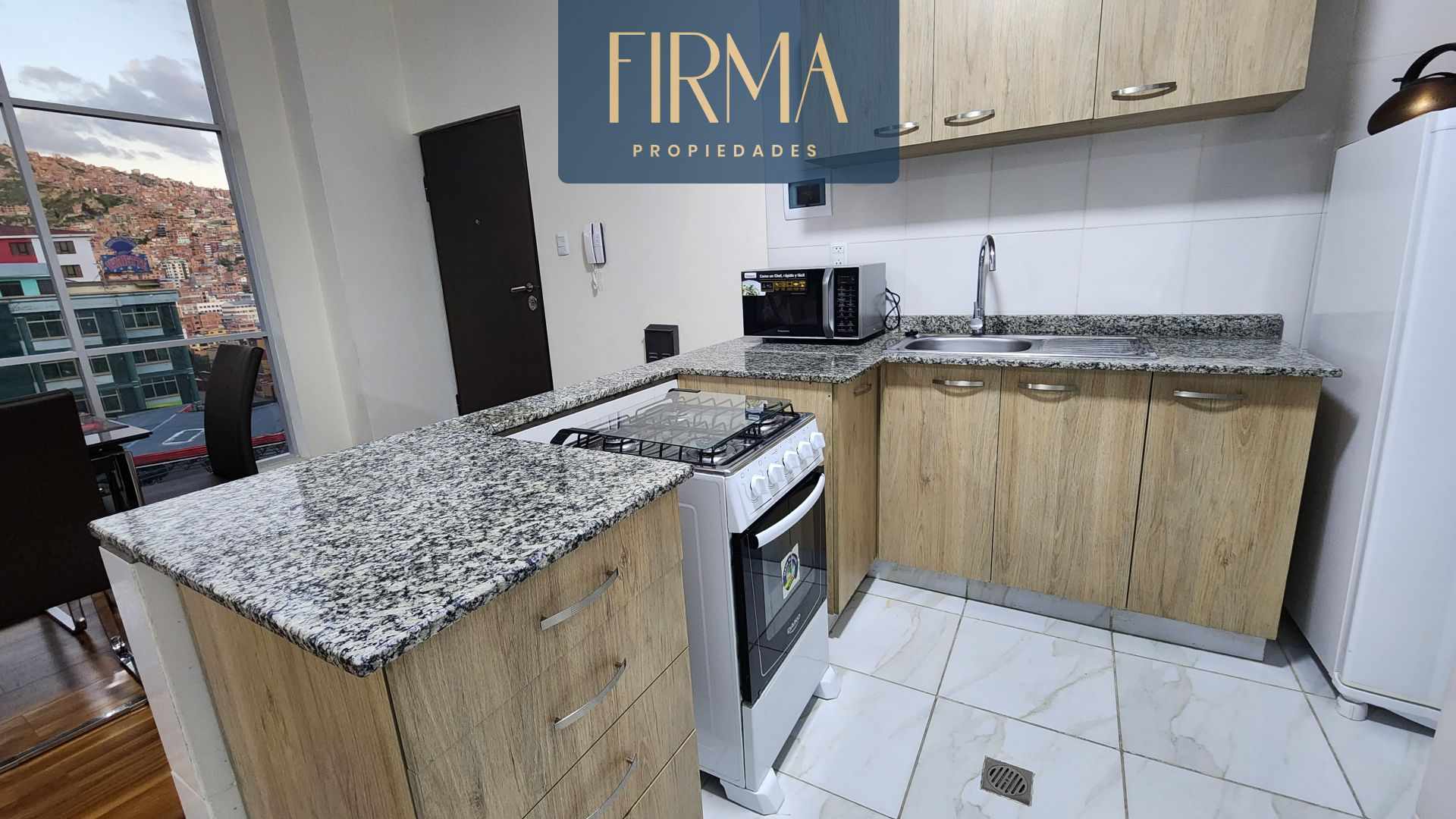 Departamento en Miraflores en La Paz 1 dormitorios 2 baños  Foto 5