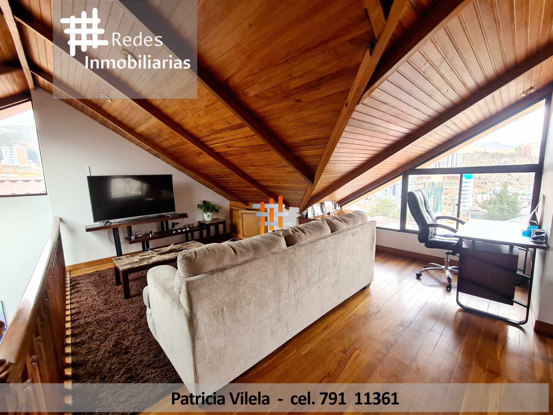 Departamento en AlquilerEN ALQUILER BELLO DEPARTAMENTO DUPLEX PENT HOUSE EN OBRAJES
TOTALMENTE AMOBLADO Y EQUIPADO   Foto 7