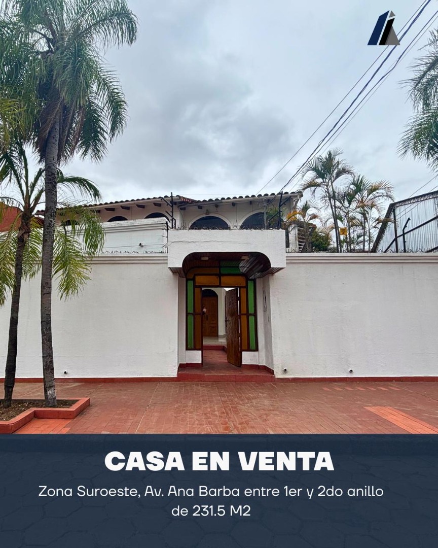 Casa Av. Ana Barba 277 (entre 1er y 2do anillo)  Foto 1