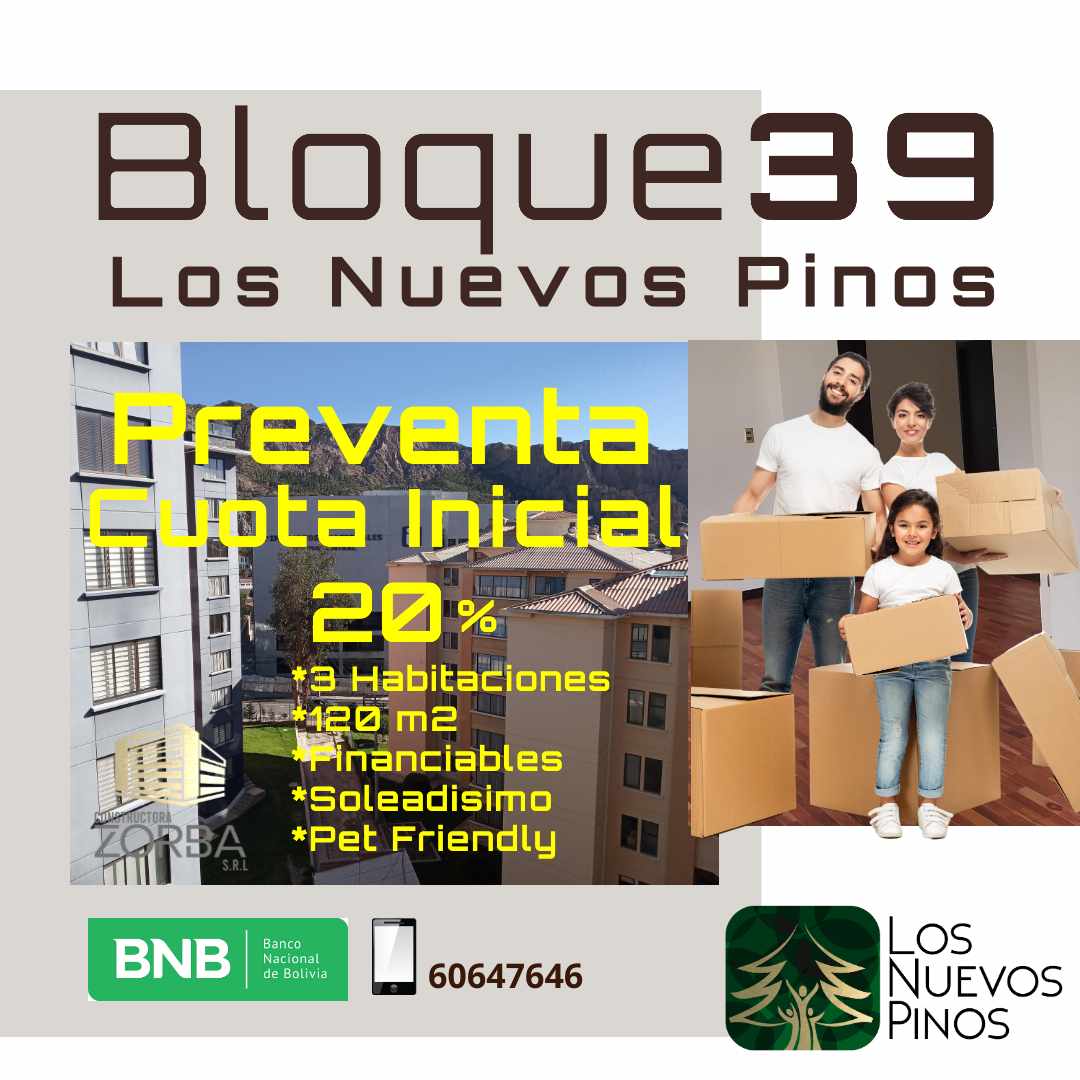 Departamento en VentaDEPARTAMENTO 6A/ BLOQUE 39/EN PREVENTA/LOS PINOS BLOQUES NUEVOS. Foto 13