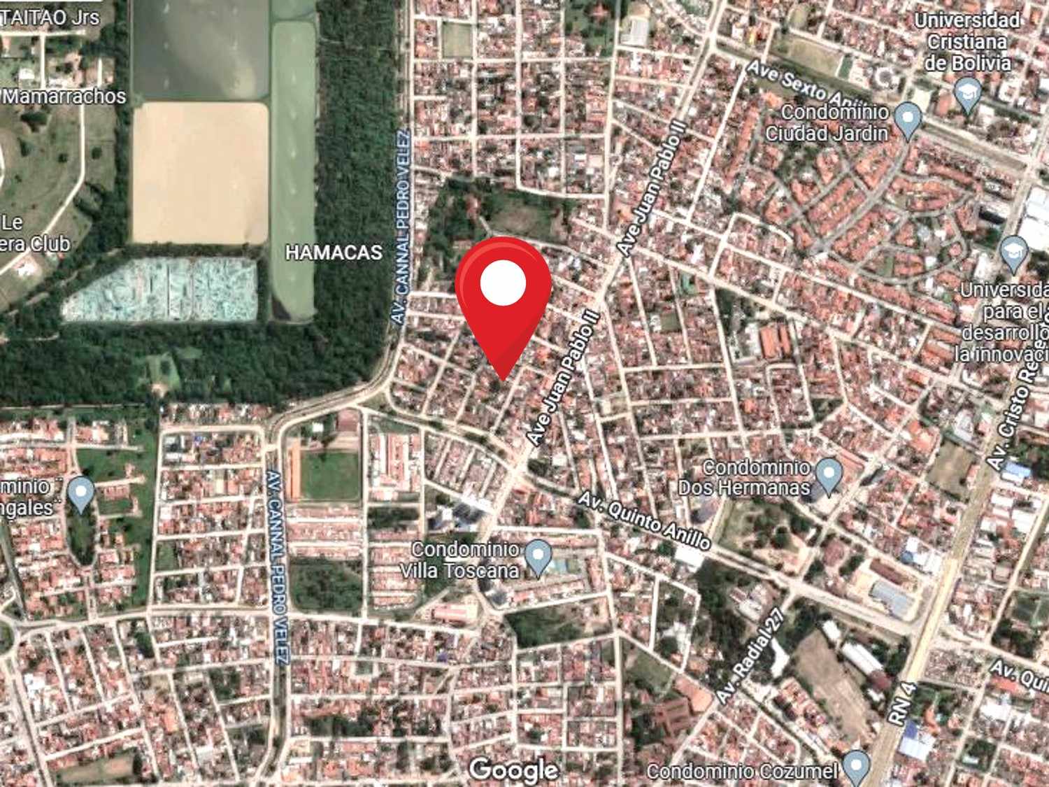 Terreno en VentaZona Norte, 5to Anillo. Av. Juan Pablo II, Barrio Navidad Calle 1    Foto 6