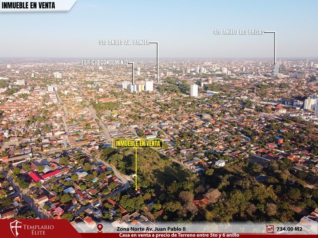 Terreno en VentaAv Juan Pablo || 5to y 6to anillo     Foto 3