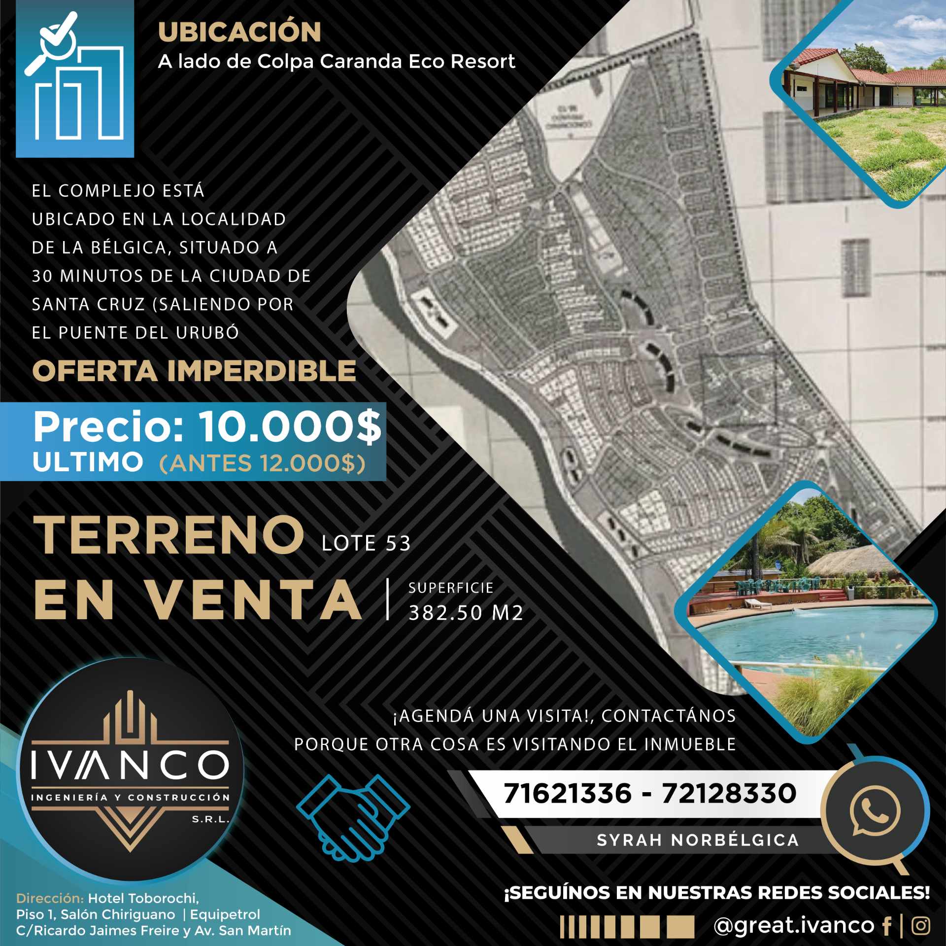 Terreno Lado a Colpa Caranda Resort Foto 3