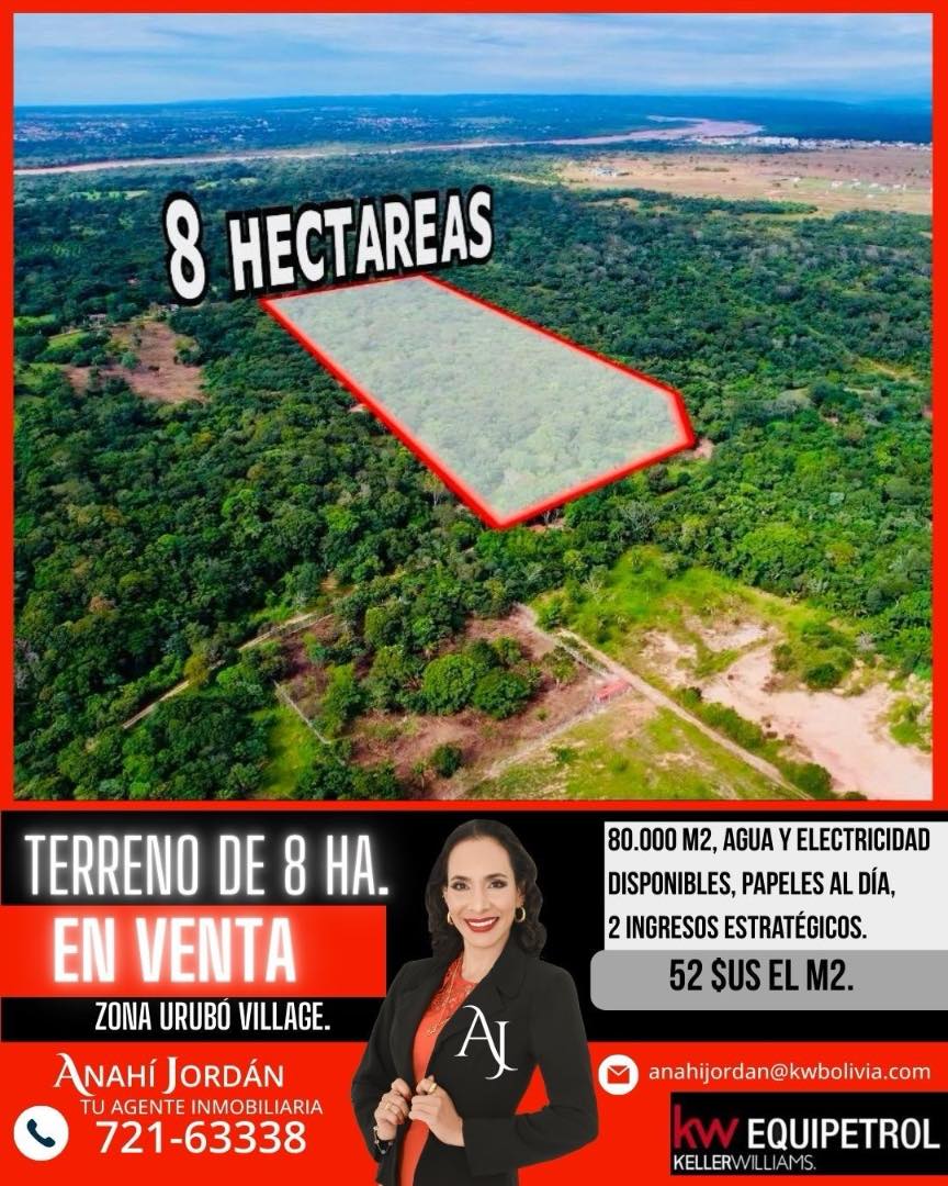 Terreno en VentaUrubo cerca Urubo Village Foto 4