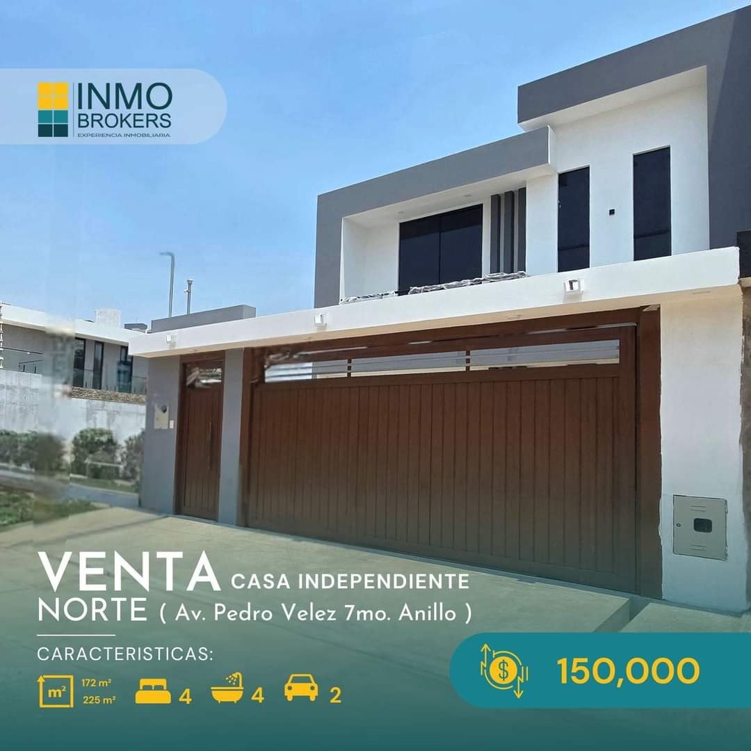 Casa en VentaZona Norte
Canal Pedeo Velez 7mo anillo  Foto 1