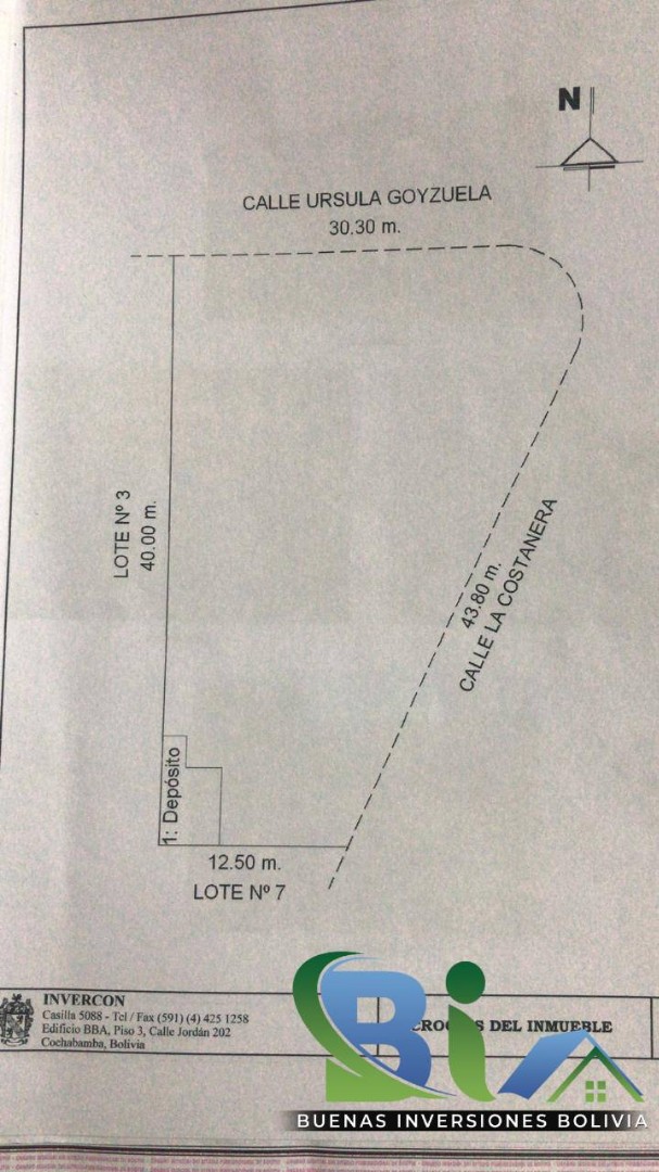 Terreno en Venta$us.190.000 LOTE AMURALLADO ESQUINA SUP.1003M2 URB. PEDREGAL ZONA  PACATA    Foto 4