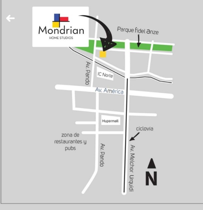 Departamento en Queru Queru en Cochabamba 1 dormitorios 1 baños  Foto 4