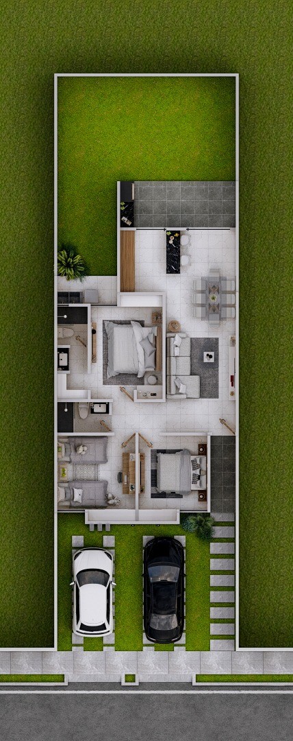 Casa Urbanizacion akualand, san francisco Foto 2