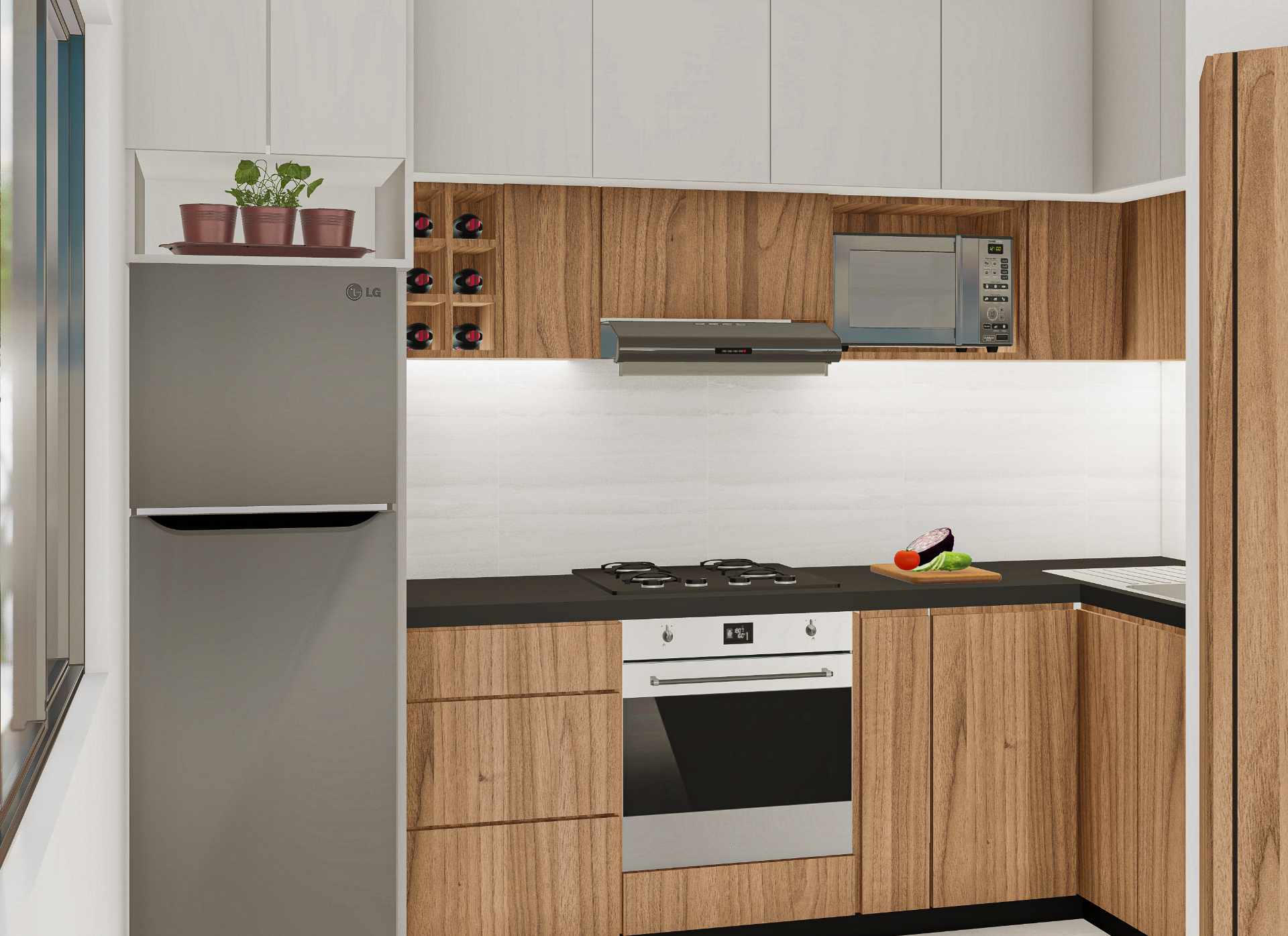 Departamento en Entre 3er y 4to anillo Norte en Santa Cruz de la Sierra 2 dormitorios 2 baños  Foto 5