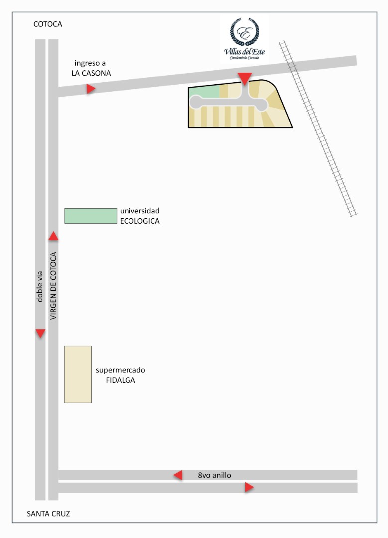 Casa Villas del Este, 8vo Anillo y Av. Virgen de Cotoca Foto 15