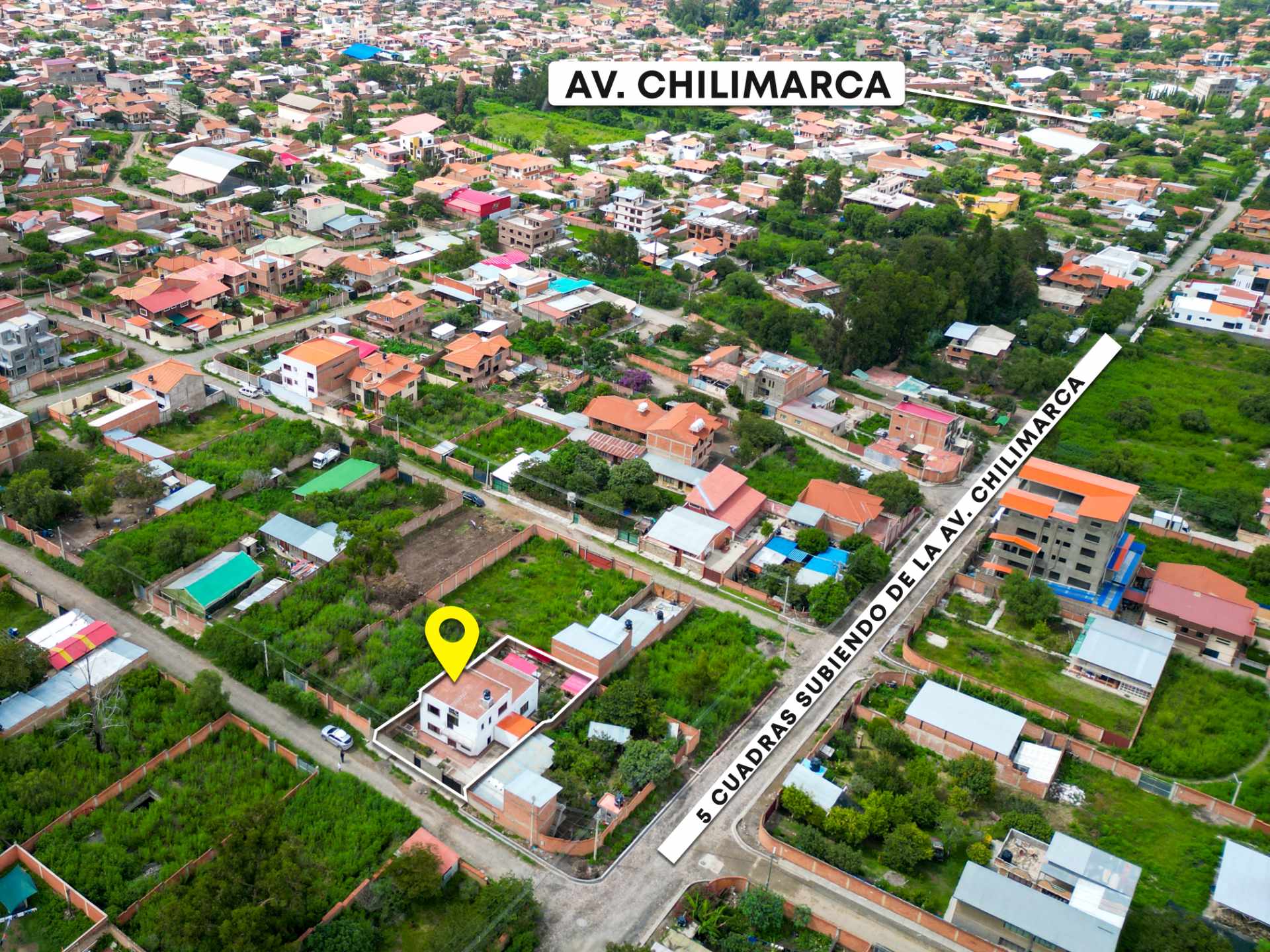 Casa en VentaChilimarca - Tiquipaya - Cochabamba (Ubicación GPS) 3 dormitorios 2 baños 2 parqueos Foto 2