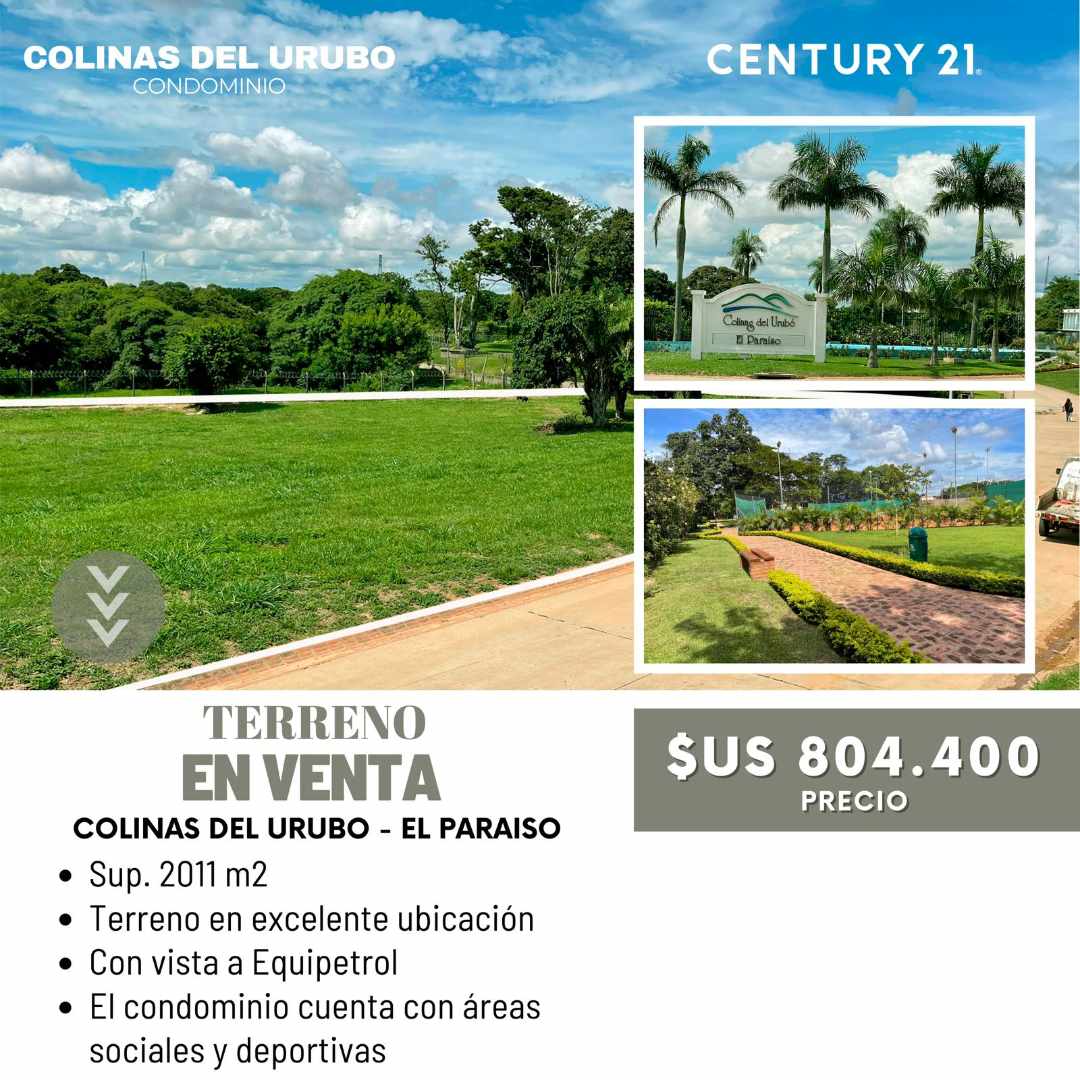 Terreno en VentaTERRENO EN VENTA - EL PARAISO (URUBO) Foto 1