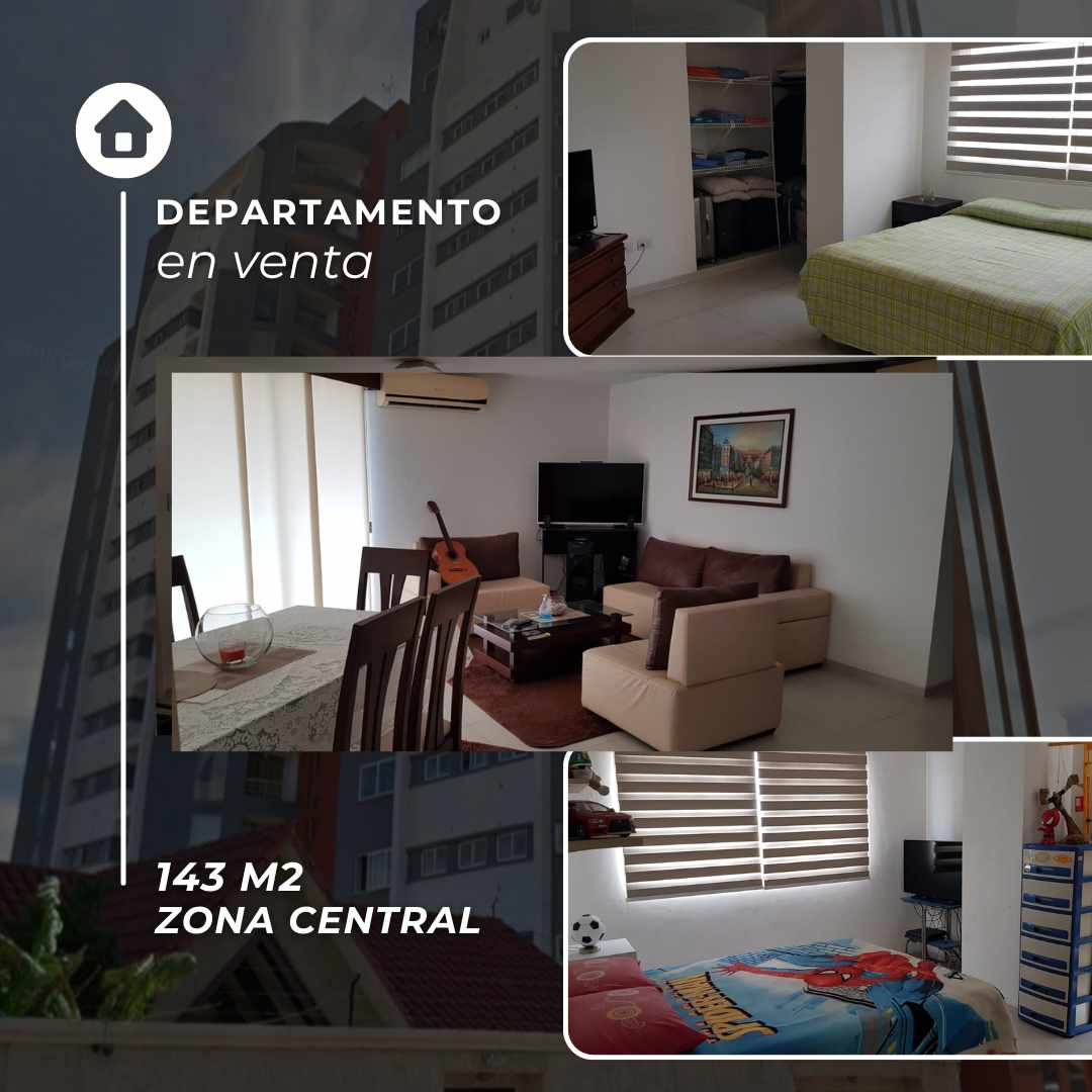 Departamento en VentaAv. Charcas 1056, entre 1° y 2 °anillo. Santa Cruz de la Sierra  3 dormitorios 4 baños 1 parqueos Foto 3