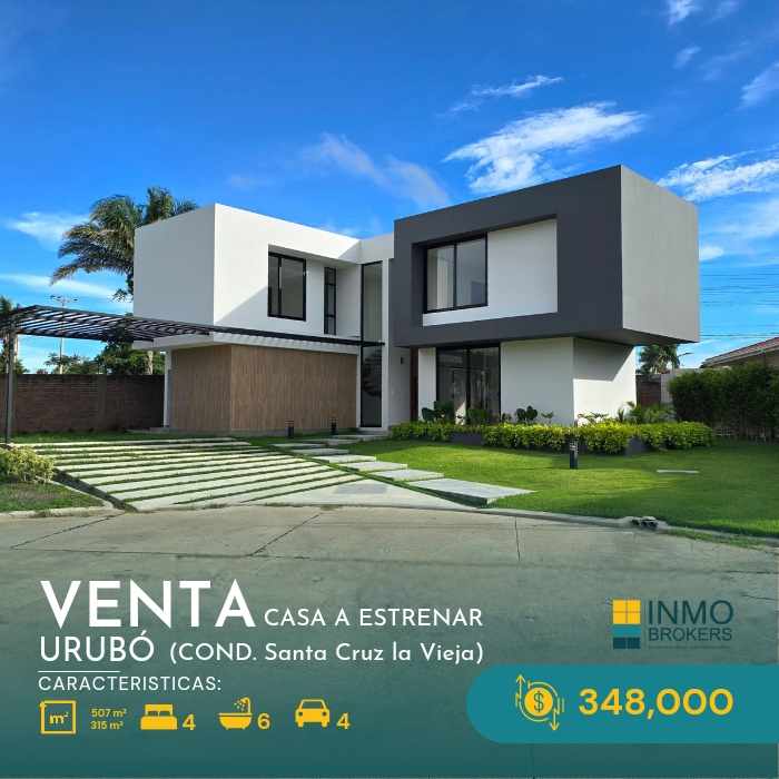 Casa en VentaUrubó 
Condominio Santa Cruz La Vieja
Hermosa Casa A Estrenar Foto 1