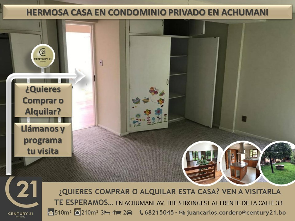 Casa en Achumani en La Paz 3 dormitorios 5 baños 2 parqueos Foto 11