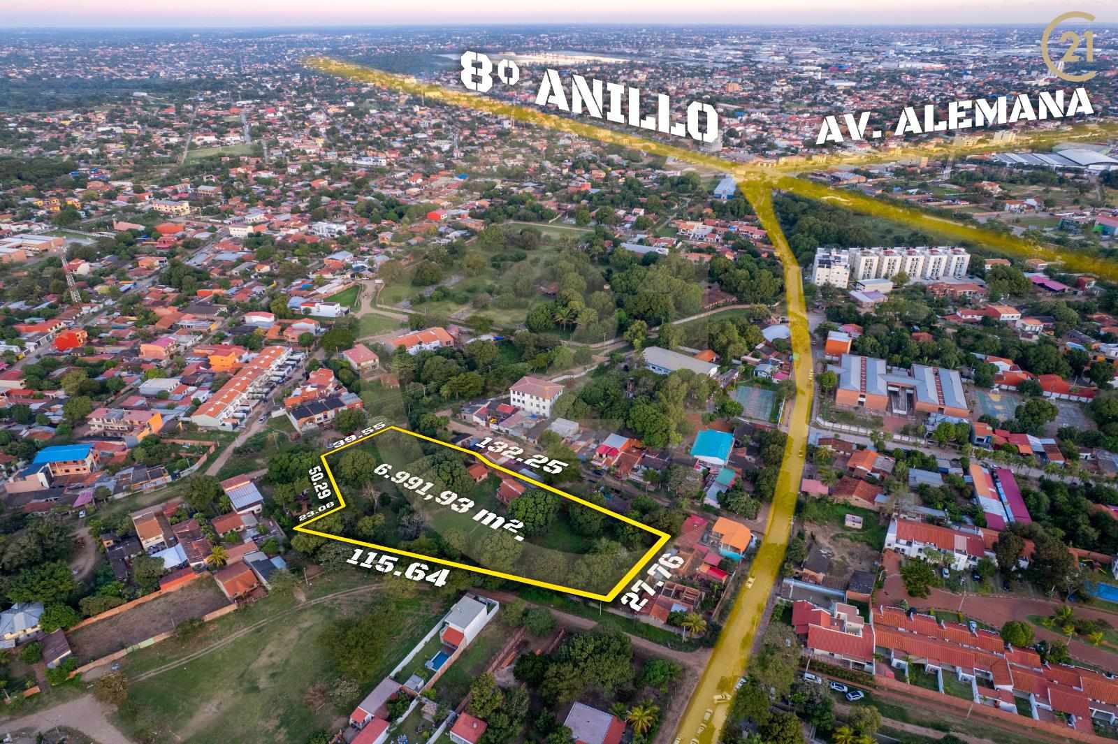 Terreno en VentaAv. Alemana 8vo. anillo zona norte Foto 6