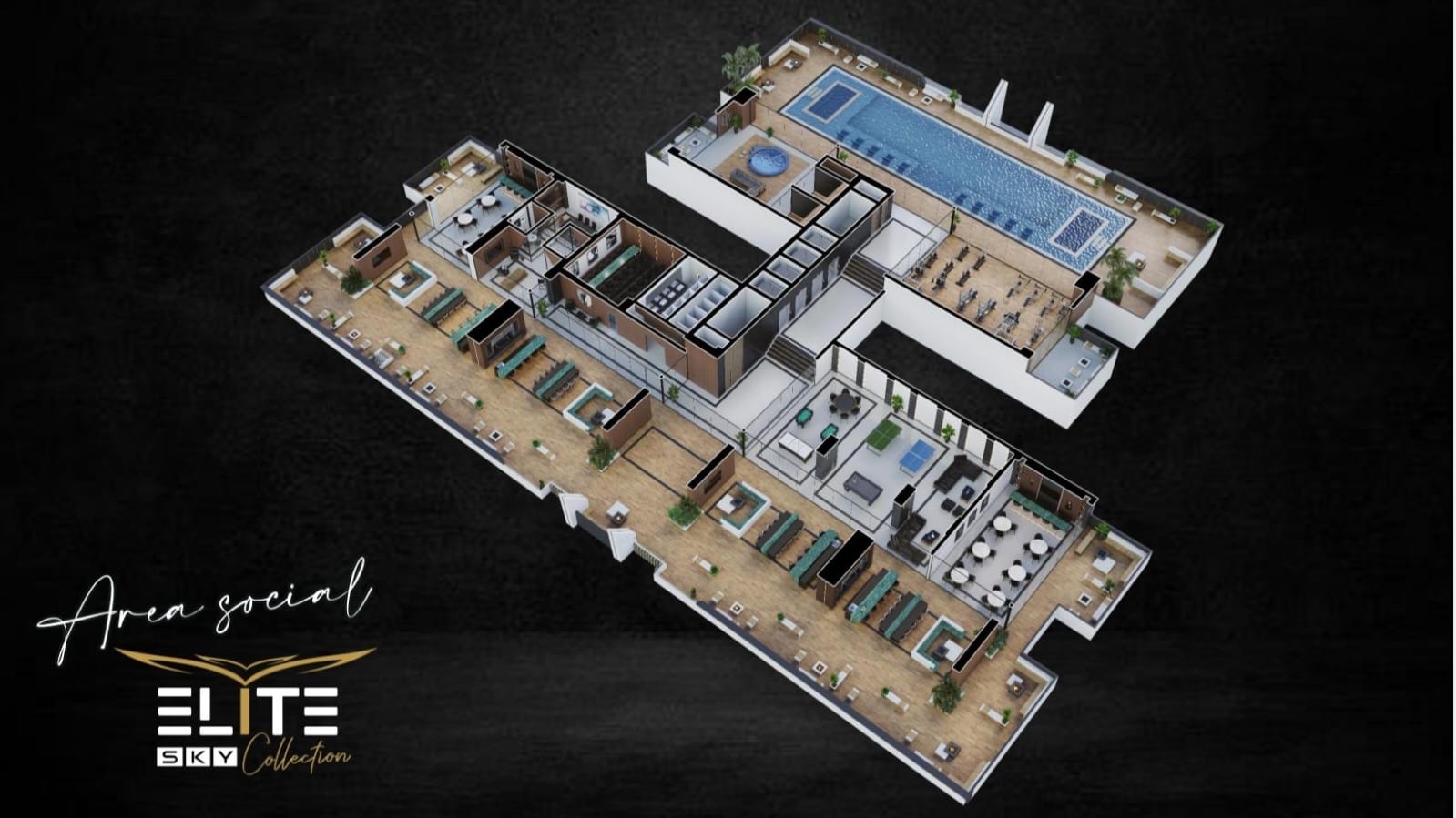 Departamento en AnticréticoEquipetrol,  Sky Elite Collection 1 dormitorios 1 baños  Foto 4