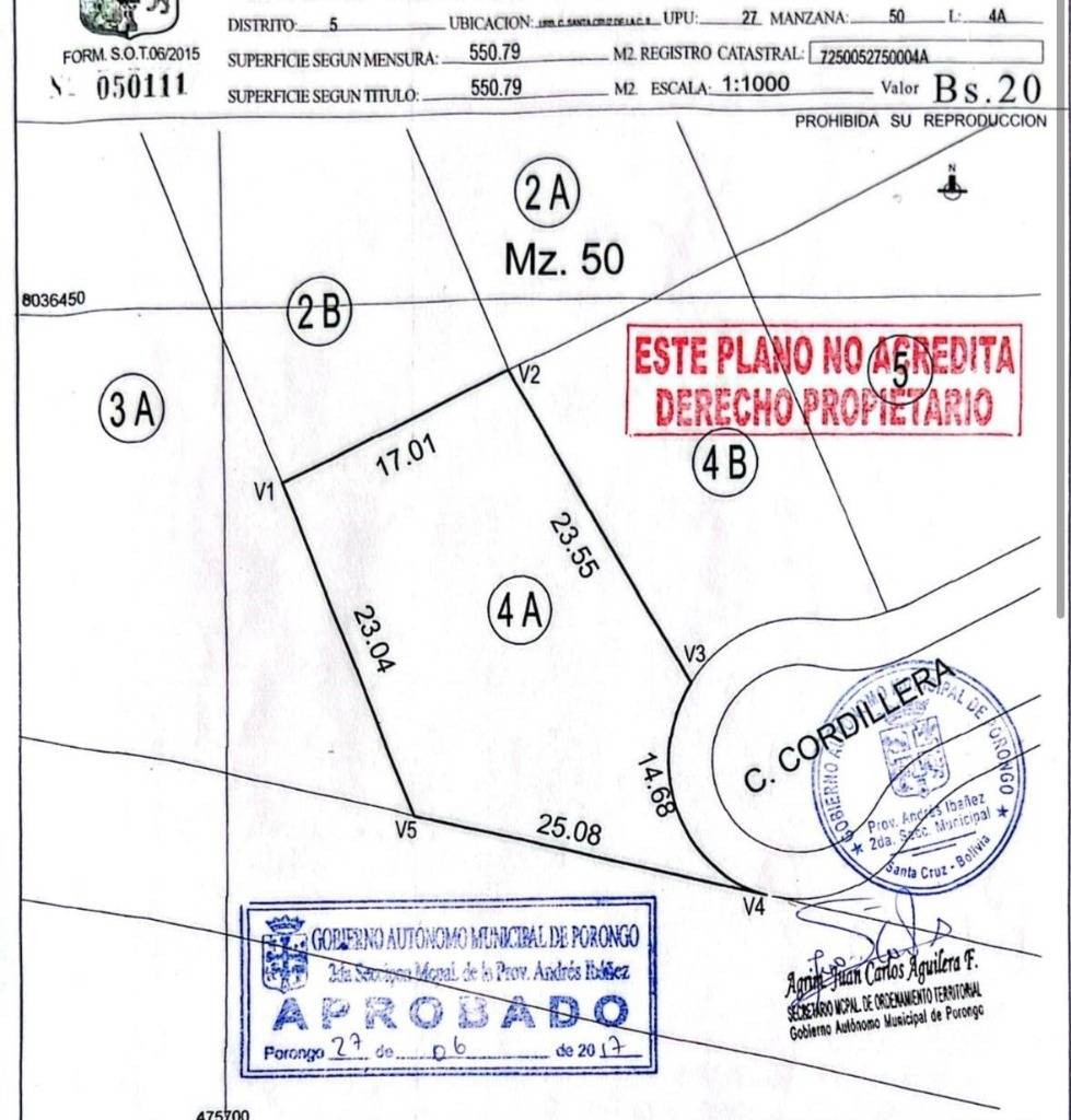 Terreno en VentaTERRENO EN VENTA EN CONDOMINIO SANTA CRUZ DE LA COLINA - URUBO Foto 3