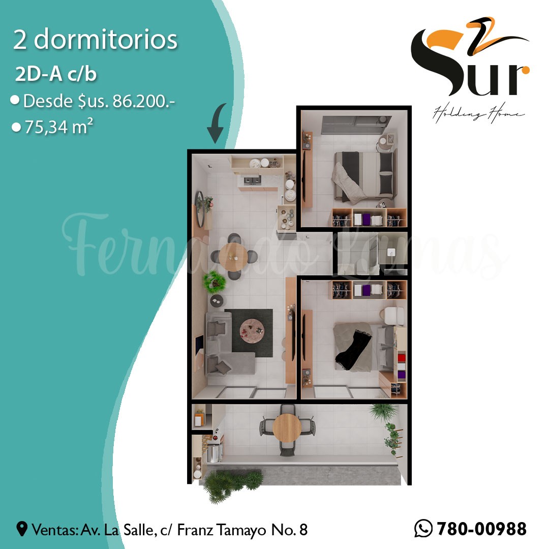 En Venta a $us 86,200 Foto 12