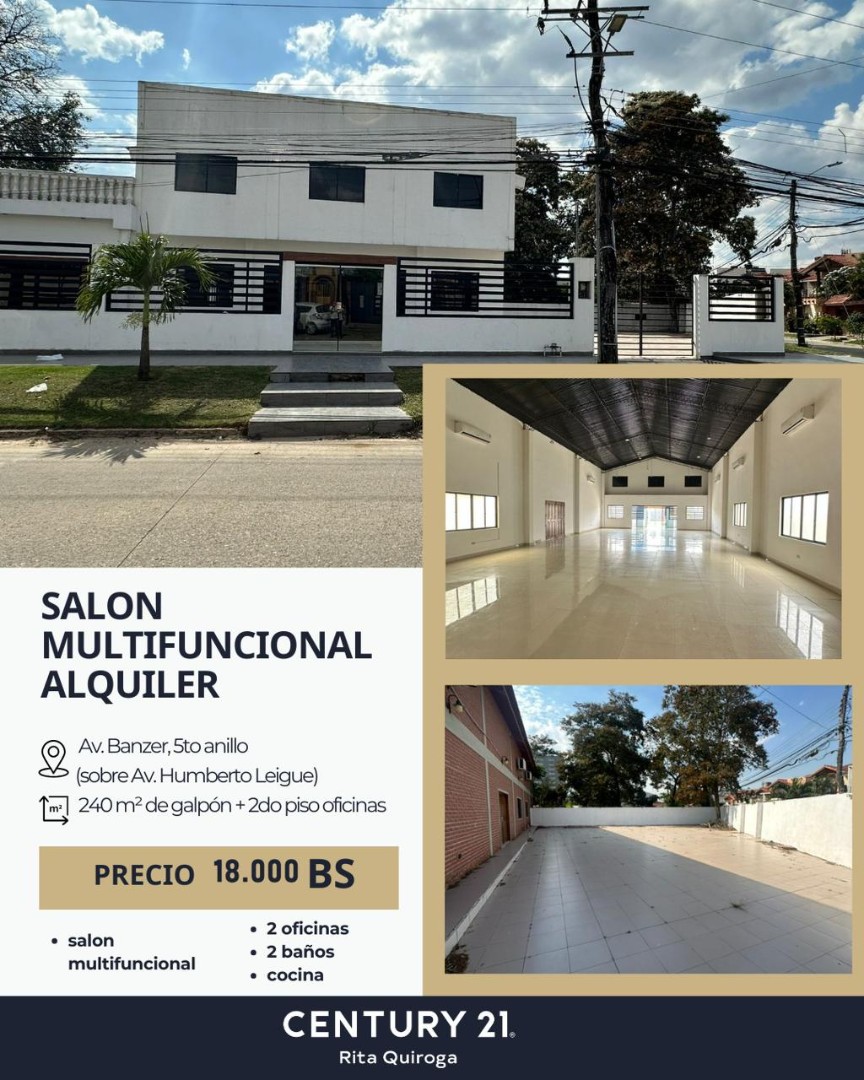 Galpón en Entre 6to y 7mo anillo Norte en Santa Cruz de la Sierra    Foto 1