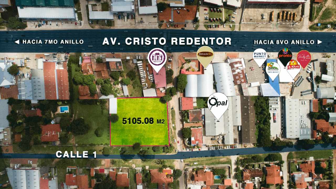 Terreno en VentaAv Banzer    Foto 1