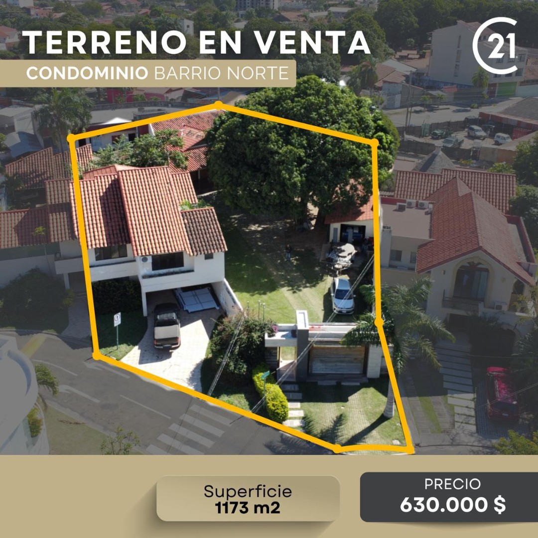 Terreno en VentaCondominio Barrio Norte, Sobre Av. Banzer, 4to anillo    Foto 1