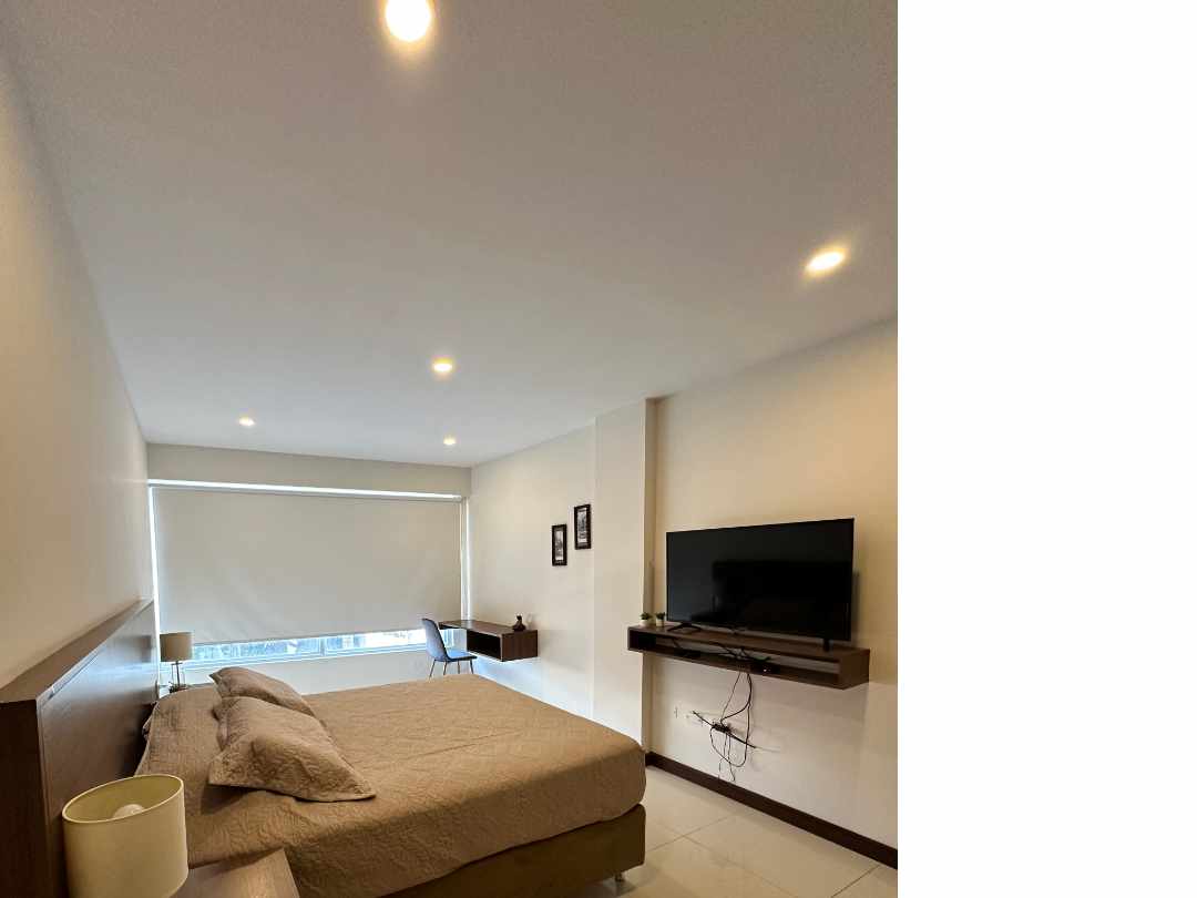 Departamento en Alquiler[AGUSTINA| EQUIPETROL NORTE] ALQUILER AMPLIO DEPARTAMENTO AMOBLADO DE 2 DORMITORIOS PET FRIENDLY 2 dormitorios 2 baños 1 parqueos Foto 8