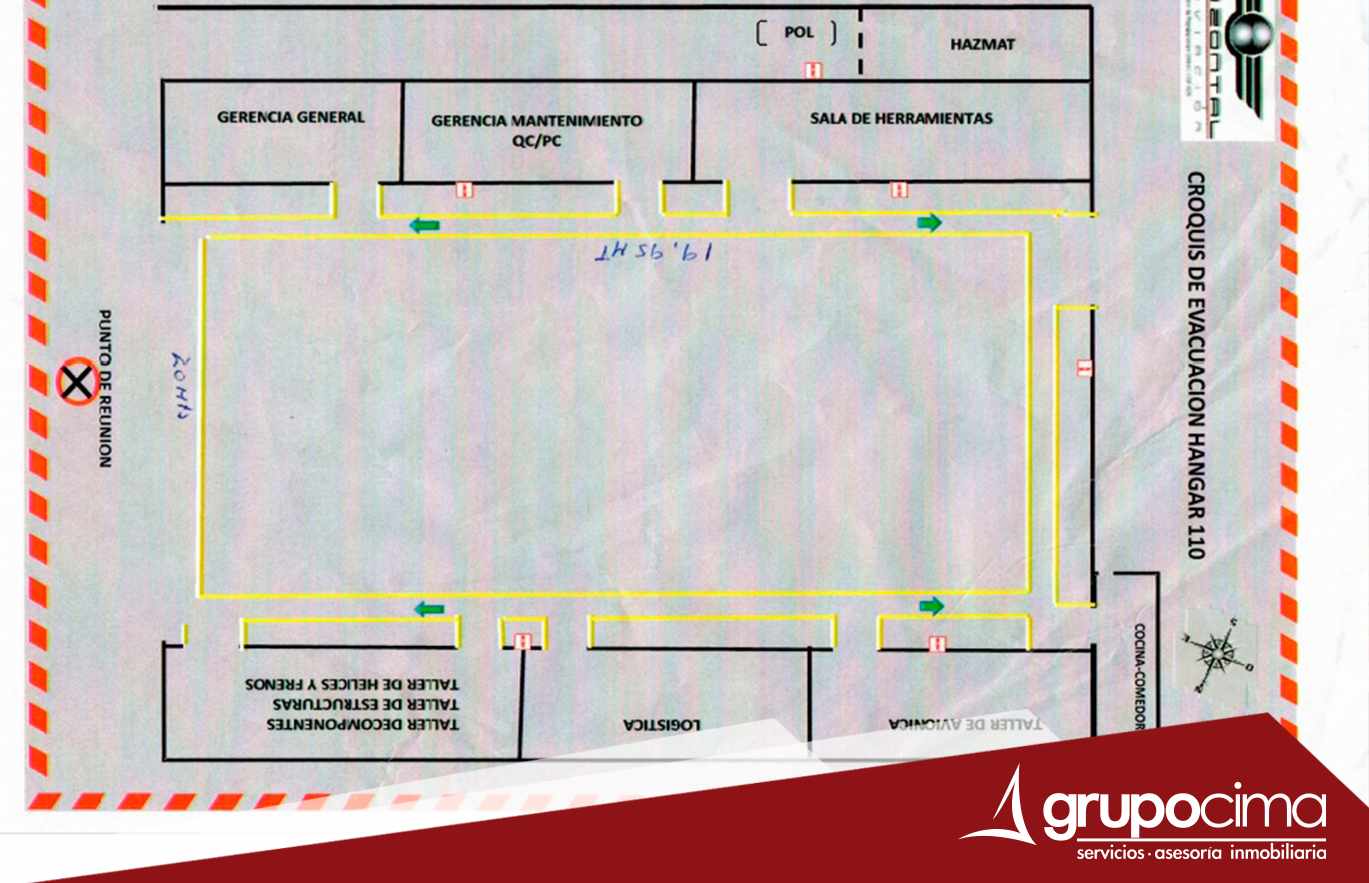 Oficina en VentaZ/ SUR HANGAR AEROPUERTO EL TROMPILLO 10 dormitorios 4 baños 6 parqueos Foto 3
