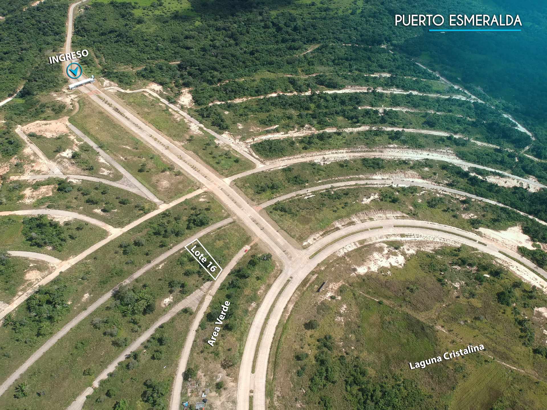 Terreno Puerto Esmeralda, Municipio de Porongo a 20 minutos del puente Foto 3