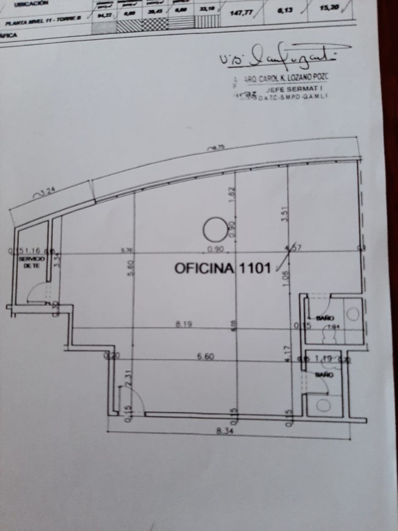 Oficina en San Jorge en La Paz 1 dormitorios 2 baños 1 parqueos Foto 9